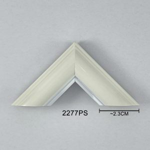 2277PS White with Silver Lining